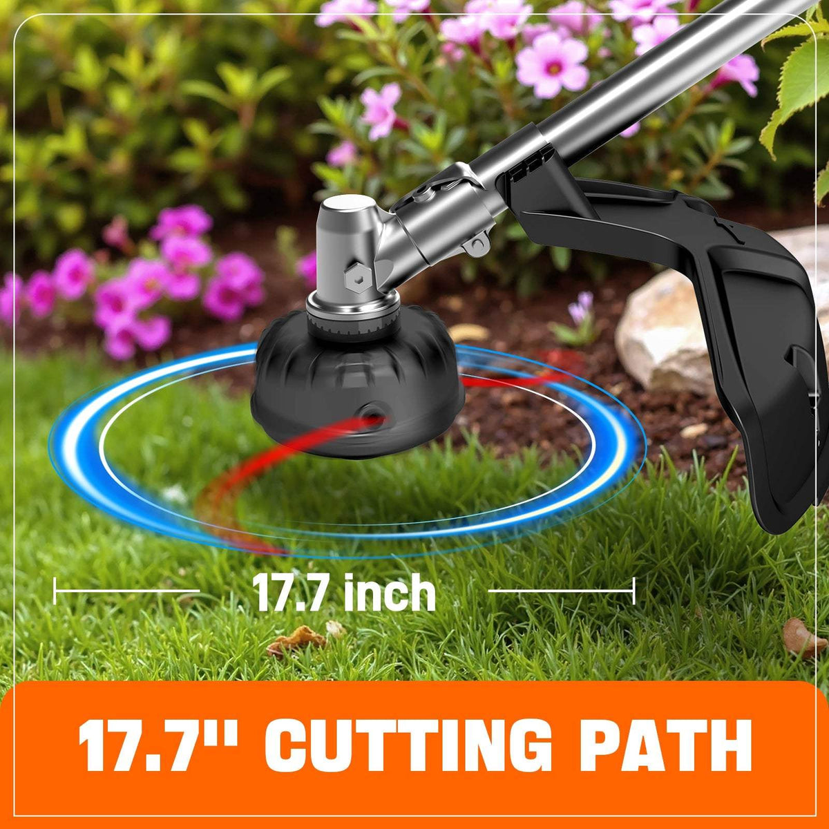 4QL® 31cc 4-Cycle 18" Gas String Trimmer, Attachment Capable