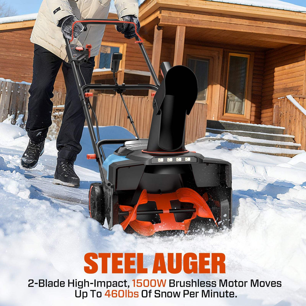 2X2 40V Max* 18" Cordless Snow Blower, Brushless (2 5.0 Ah Batteries & Charger Included)