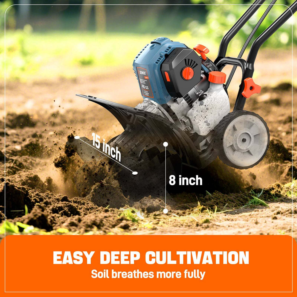 4QL® 46cc 4-Cycle Gas Tiller Cultivator