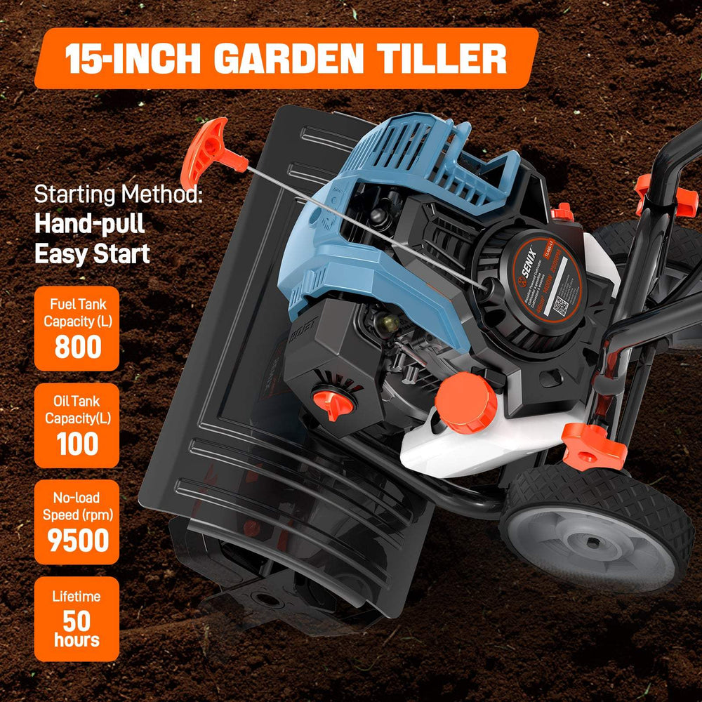 4QL® 46cc 4-Cycle Gas Tiller Cultivator