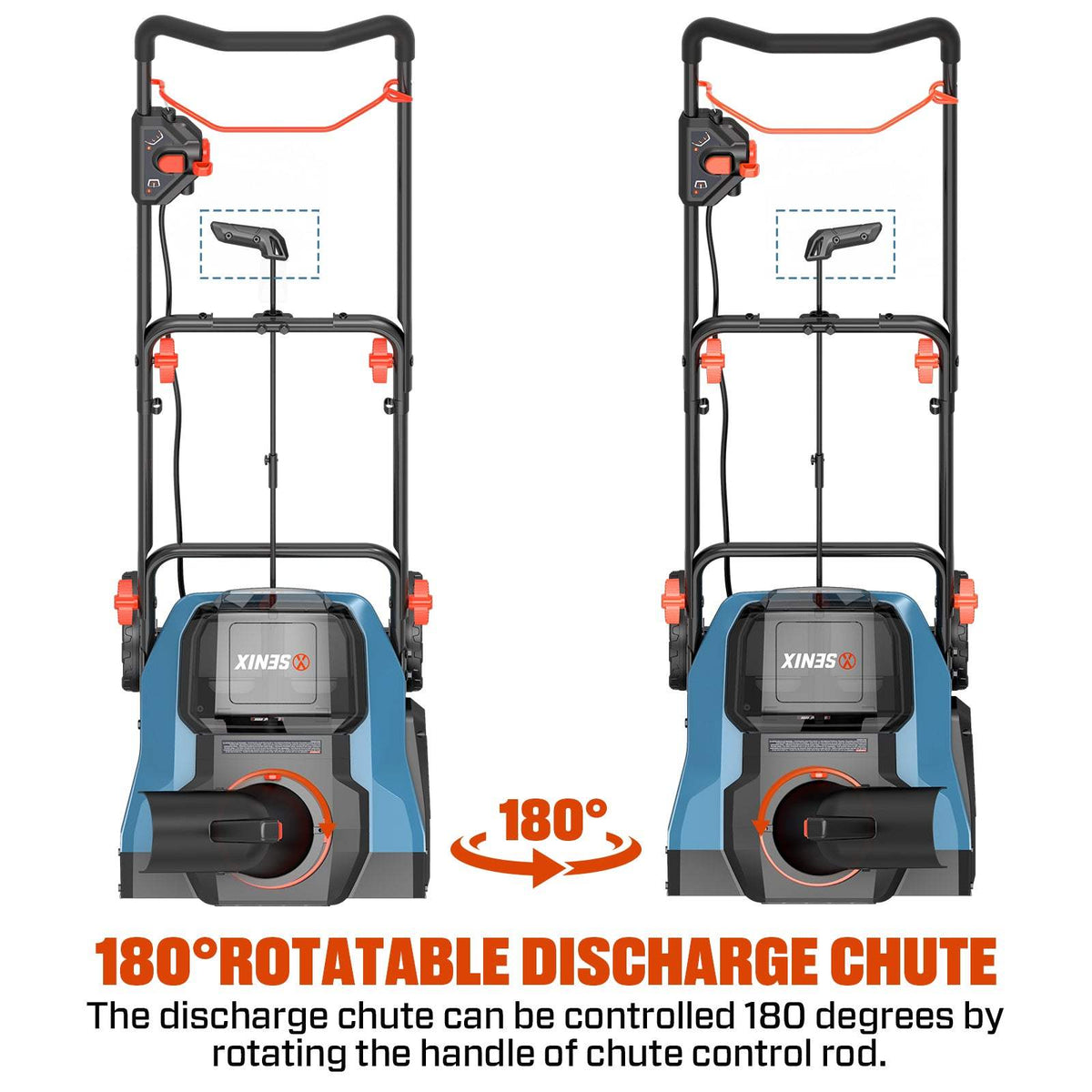 2X2 40V Max* 18" Cordless Snow Blower, Brushless (2 5.0 Ah Batteries & Charger Included)