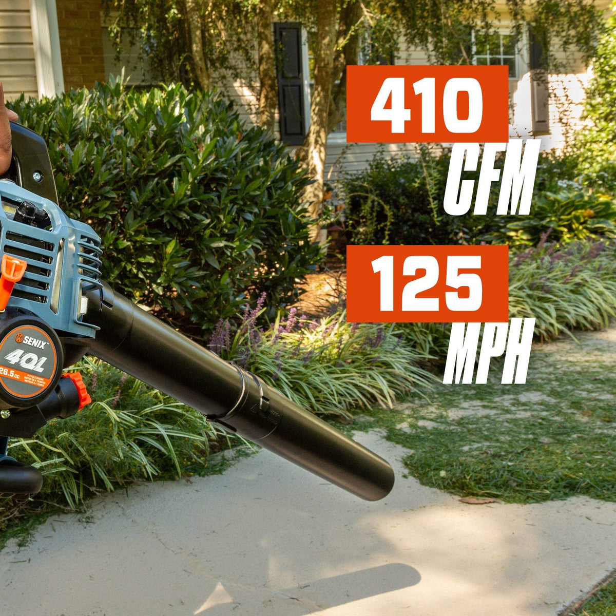 4QL® 26.5cc 4-Cycle Gas Powered Handheld Leaf Blower