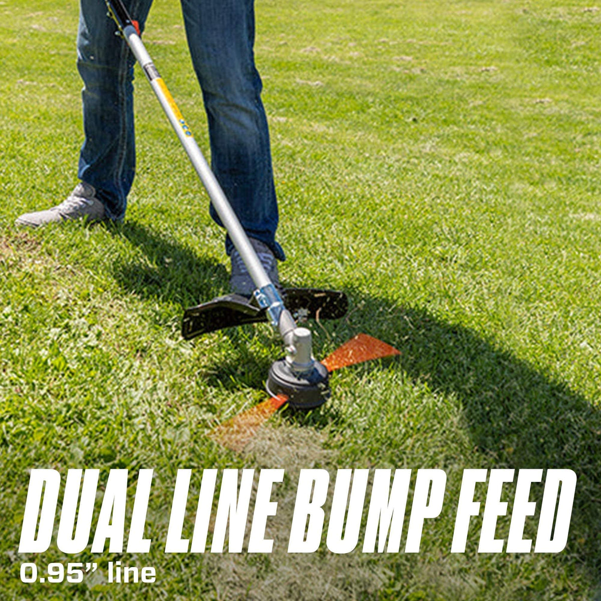 4QL® 31cc 4-Cycle 18" Gas String Trimmer, Attachment Capable