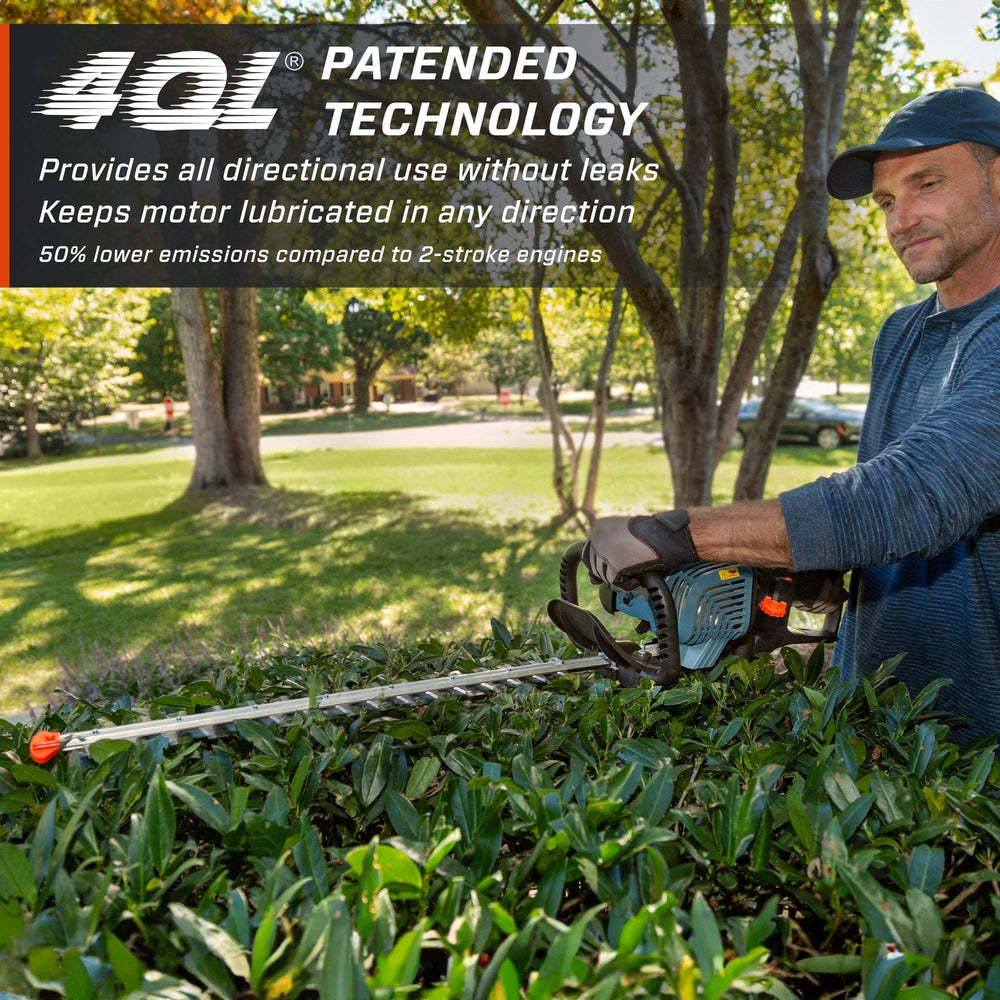 4QL® 26.5cc 4-Cycle 22" Gas Hedge Trimmer